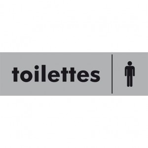 Toilettes hommes Plexi
